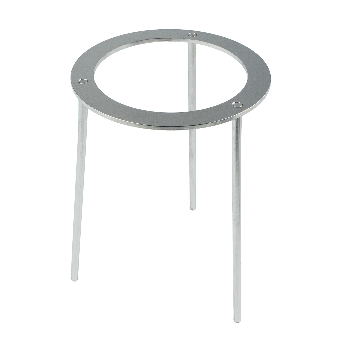 Dreifuß - Höhe 180 mm, Innendurchmesser 100 mm - Edelstahl