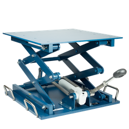 [02295 DP E] Hydraulic Laboratory Jack - 500 x 500 mm - powder coated